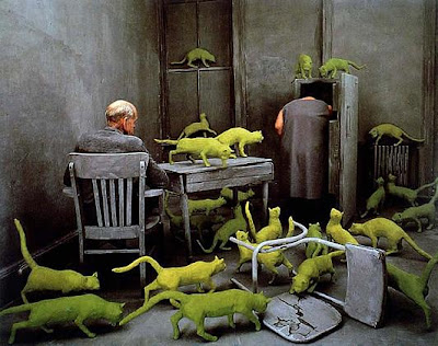 Sandy Skoglund, Radioactive cats