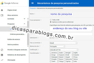 Colocar Mecanismo de Busca no Site ou Blog