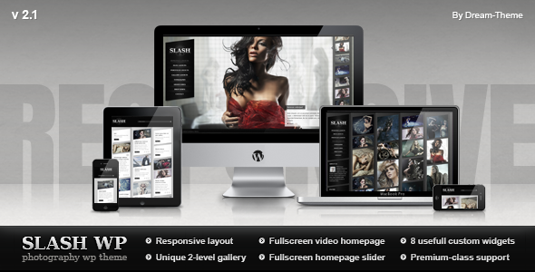 Premium Responsive Photography WP Template