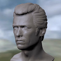 3d printable model Clint Eastwood Dirty Harry