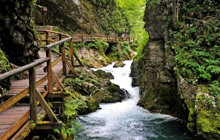 A Fabulous Hiking Trail Along the Bled Gorge in Slovenia