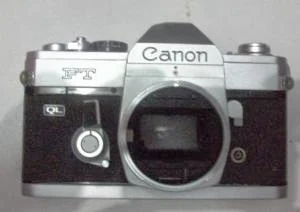 Canon FT QL tampak depan
