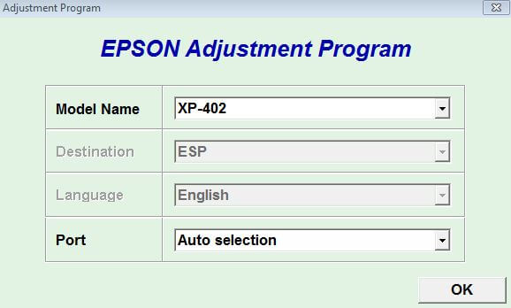 Download Resetter Epson XP-402