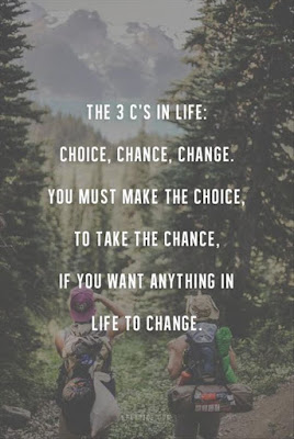 #quote image Choice, chance, change