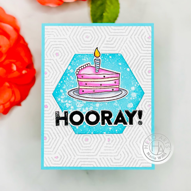 Cardbomb, Maria Willis,Hero Arts, Hero Arts Spring Catalog 2023, cards, cardmaking, stamps, stamping, handmade, diy,die cutting, mixed media, art, color, ink