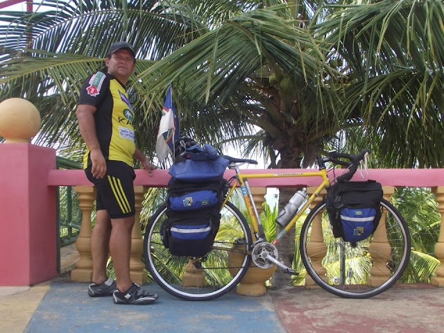 Depois de pedalar mais de 7 mil Km, Ciclista Lucimário retorna a Santa Cruz o Capibaribe