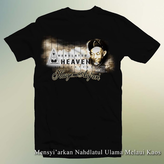 Kaos Santri  Keren Desain  Mbah Hasyim