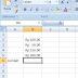 Cara menjumlah nilai pada excel