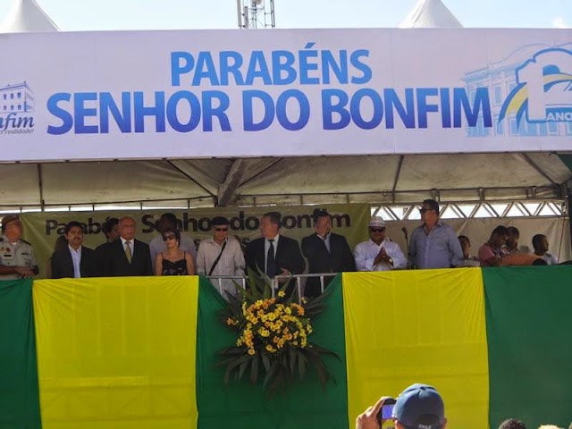 SENHOR DO BONFIM: GAFE E PROTESTOS MARCARAM OS 129 ANOS