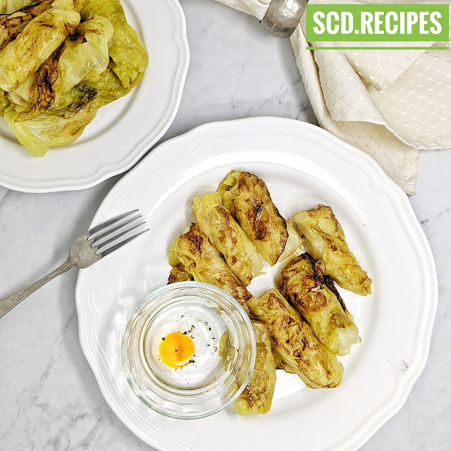 SCD Chicken Cabbage-Wrapped Dumplings