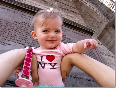 NYC Brooklyn Bridge with the Hamiltons