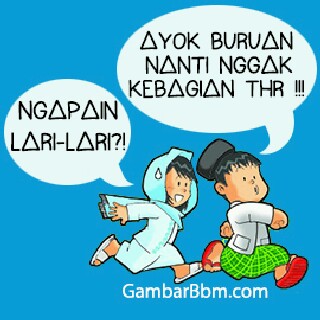 DP BBM THR Lucu Dan Gambar Meme Kata Lucu THR Lebaran Idul 