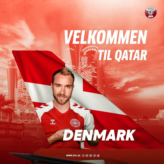 القائمة النهائية التي اختارها كاسبر هيولماند مدرب الدنمارك للمشاركة في كأس العالم 2022..