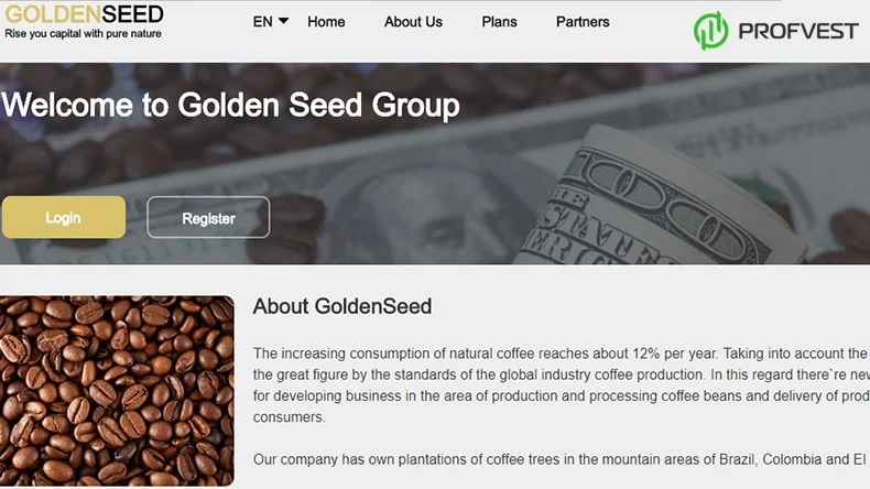 GoldenSeed обзор и отзывы HYIP-проекта