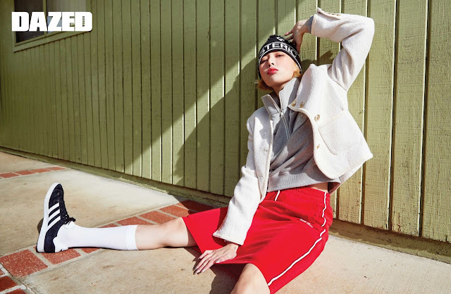 Hyuna Beautiful Fashion Model Photo Shoot for Dazed Magazine Korea February 2023