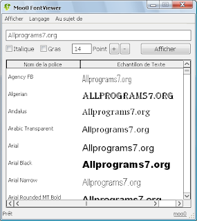 gratis download Moo0 FontViewer freeware 2012