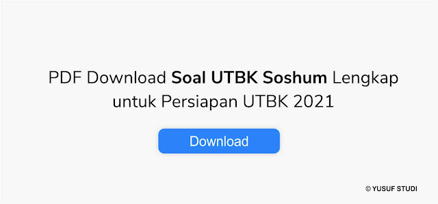 Download soal utbk soshum 2019 dan pembahasan yusuf studi