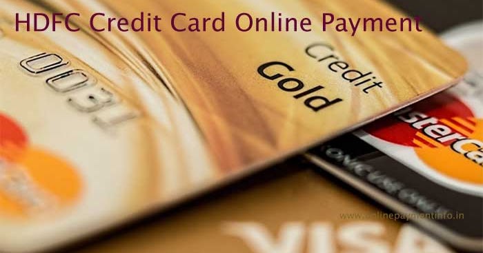 HDFC Credit Card Payment Online