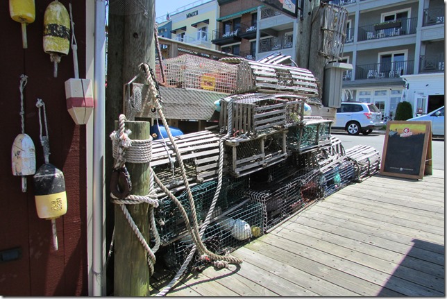 Lobster Traps and Trap Markers