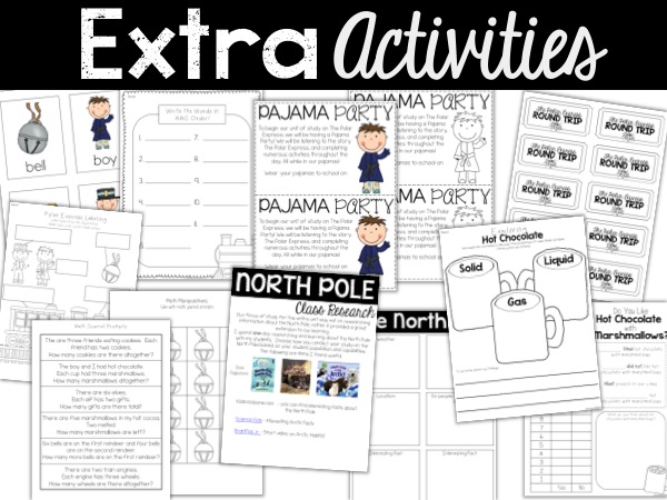 https://www.teacherspayteachers.com/Product/The-Polar-Express-429960