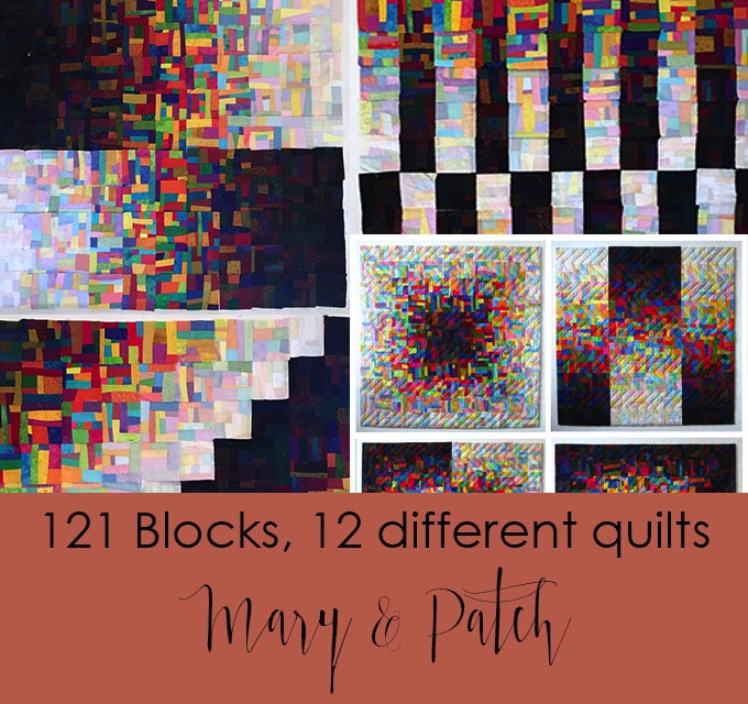 Fragments 5, Maryline Collioud-Robert, art quilt