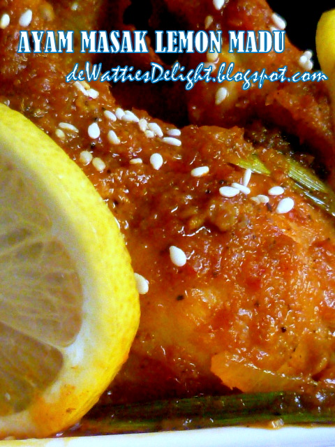 Wattie's HomeMade: Ayam Masak Lemon Madu