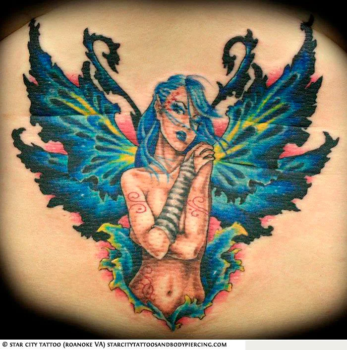 Tatuajes de hadas para mujeres