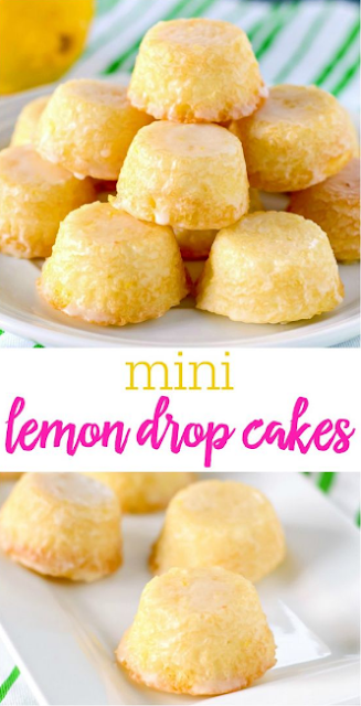 Best Lemon Drop Mini Cakes