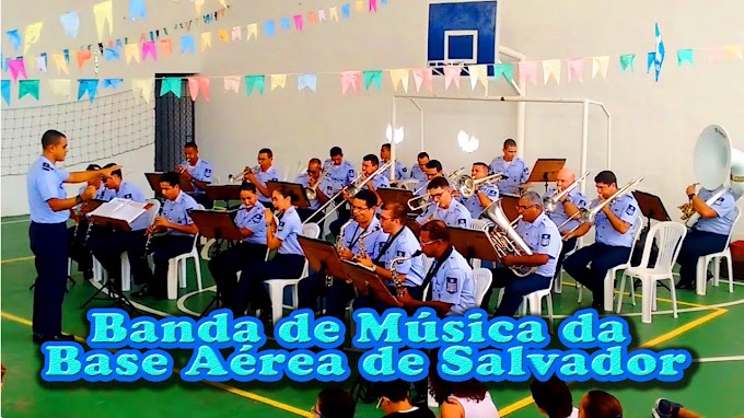 Banda da Base Aérea se apresenta na Igreja de Sant`Anna no próximo dia 12