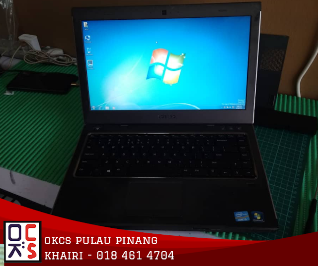 SOLVED : KEDAI REPAIR LAPTOP BUKIT TENGAH | MASALAH SKRIN BERGARIS LAPTOP DELL VOSTRO 3460