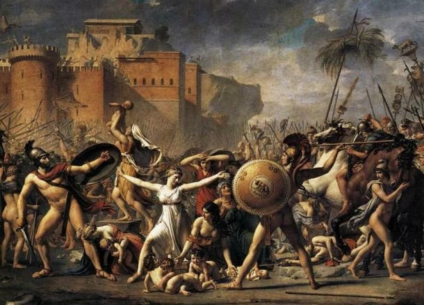 Roman mythology: the rape of Sabine women
