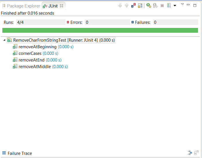 remove a given grapheme from String inwards Java How to Remove Given Character From String inwards Java - Recursion