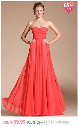 Strapless Pleated Evening Dress Bridesmaid Dress