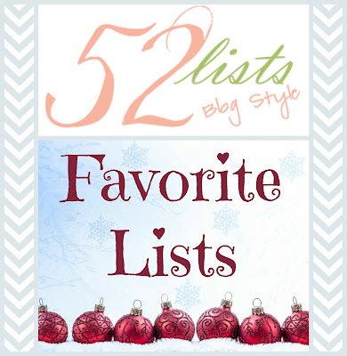 52 Lists #51 - Favorite Lists on Homeschool Coffee Break @ kympossibleblog.blogspot.com