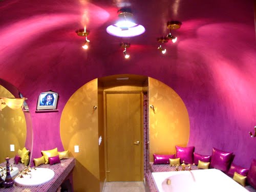Pink Bathroom Designs A pink paradise is what this genie themed bathroom seems