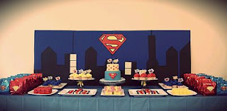 Fiestas Infantiles, Decoracion Superman, Salones