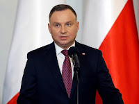 Poland's incumbent Andrzej Duda wins presidential vote.