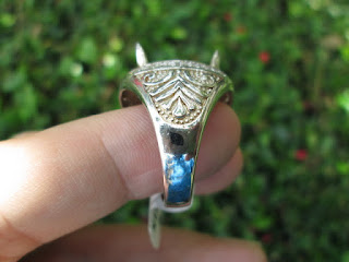 Ring Perak Hongkong 925 PRK037 Mewah With Zircon Murah