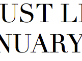 Lust List: January 2014