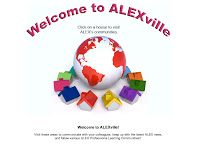 A Screenshot of the Alexville portion of the Alabama Learning Exchange website