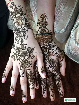 Pakistani Bridal Mehndi Design - Bridal Mehndi Design - New bridal mehndi design - NeotericIT.com - Image no 6