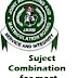 KNOW YOUR JAMB SUBJECT COMBINATION