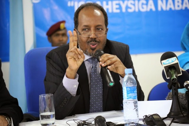 DHAGEYSO:- Madaxweyne Xassan Sheekh Oo ka Jawaabay Go'aankii Puntland Xiriirka ugu jartay DF