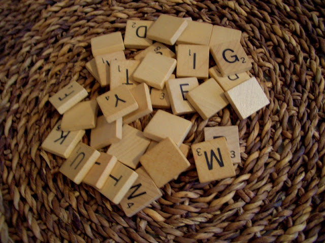 letter magnets. Scrabble Letter Magnets