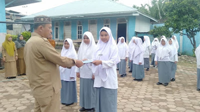 Zamiga ISlamic Boarding School Lantik Pengurus OSIS dan OSPEZA