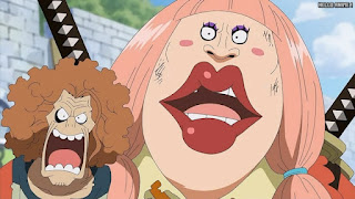 ワンピースアニメ スリラーバーク編 381話 ローラ リスキー兄弟 | ONE PIECE Episode 381 Thriller Bark