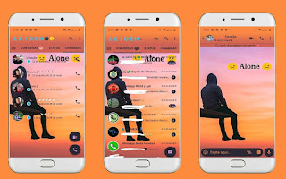 Alone Boy Theme For YOWhatsApp & Fouad WhatsApp By Leidiane