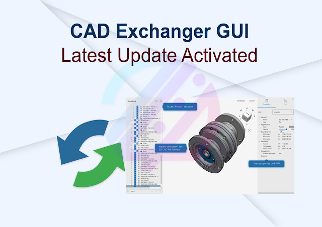 CAD Exchanger GUI Latest Update Actived