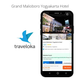 grand malioboro hotel di traveloka app