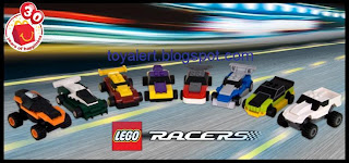 McDonalds Lego Racer Happy Meal Toys - 2009 - Set of 8